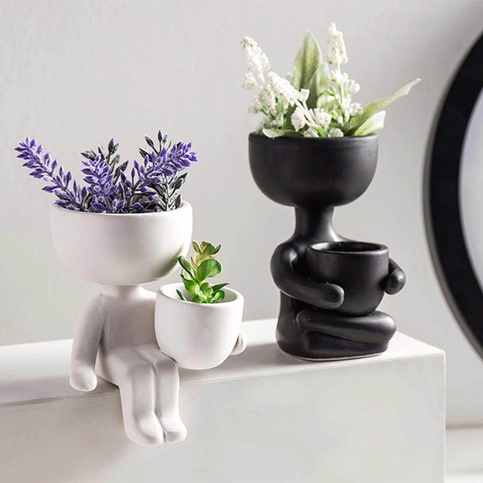 Metal Hanging Planter