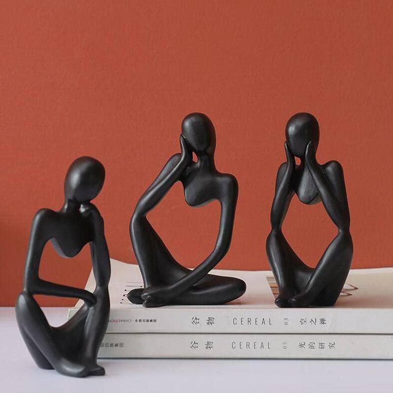 Mindful Abstract Statue